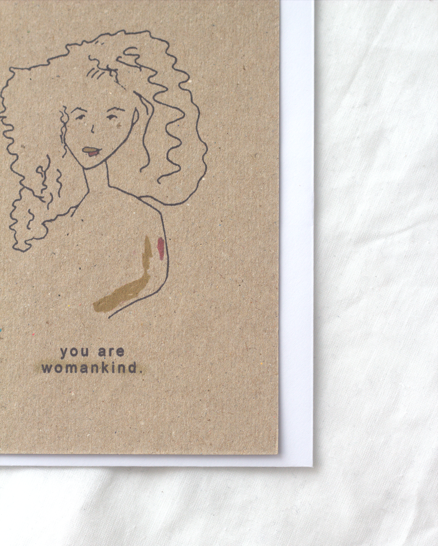 WOMAN EMPOWERMENT // A6 Greeting Card